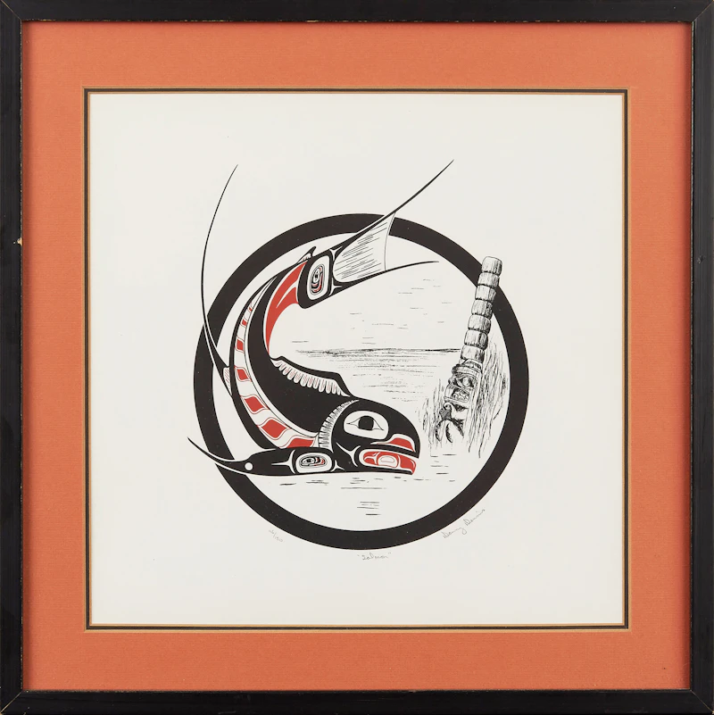 Danny Dennis, Seal; Salmon, colour serigraphs - view 5