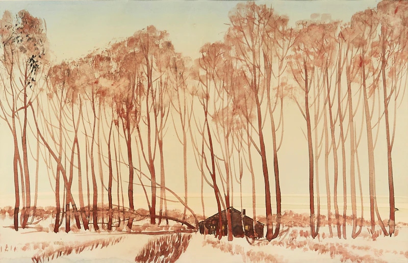 Robert N. Hurley, Autumn Landscape