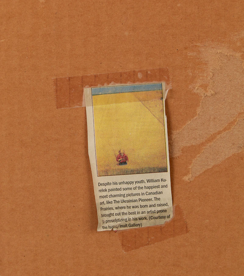 William Kurelek, Stalking Migrating Caribou; Sky Tossing; Hunter at Breathing Hole; Story Telling, colour lithographs, 1975 - view 5