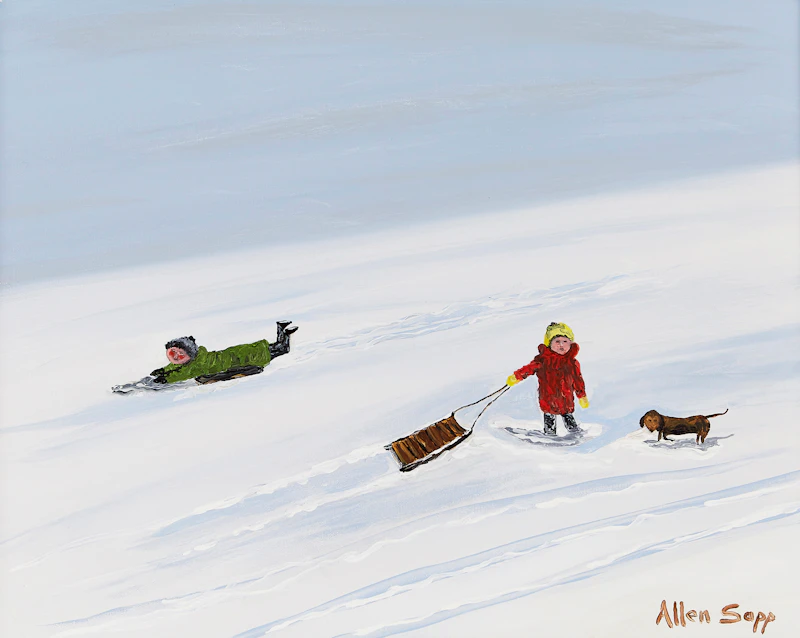 Allen Sapp, Fun on the Hill