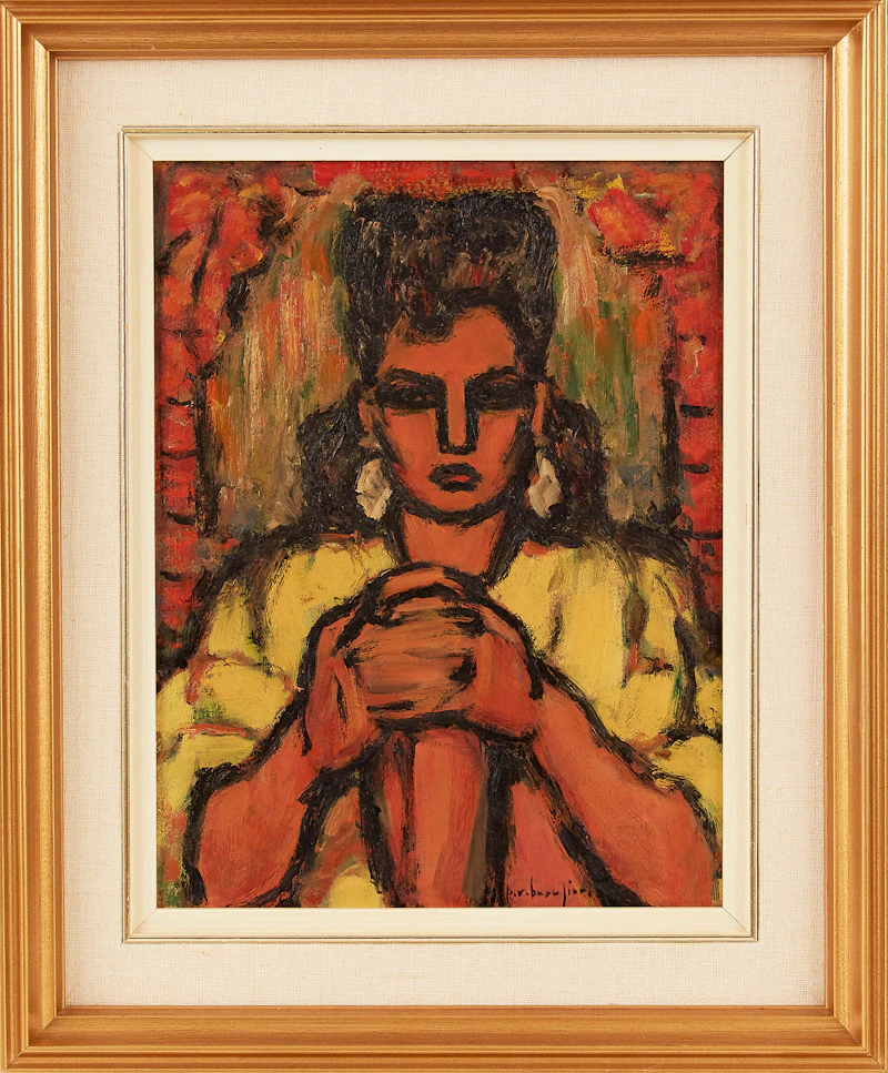 Paul-Vanier Beaulieu, Marika, oil on panel - view 2