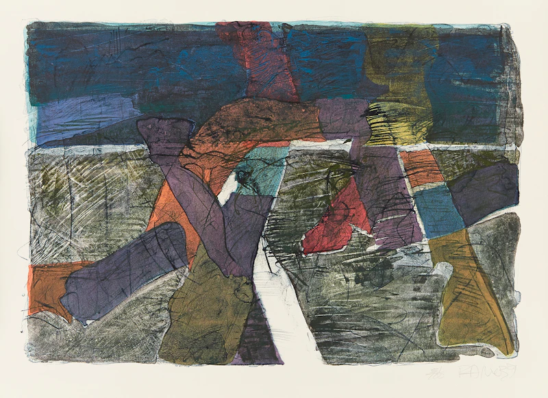 Walter Bachinski, Ken Danby, John Esler, Alex Janvier, Rita Letendre, Bernard Mulaire, Pitseolak, Don Phillips, Ed Porter and Noboru Sawai, Twentieth Anniversary - 1959/1979 Gallery Moos Limited, collection of ten prints, 1979 - view 7