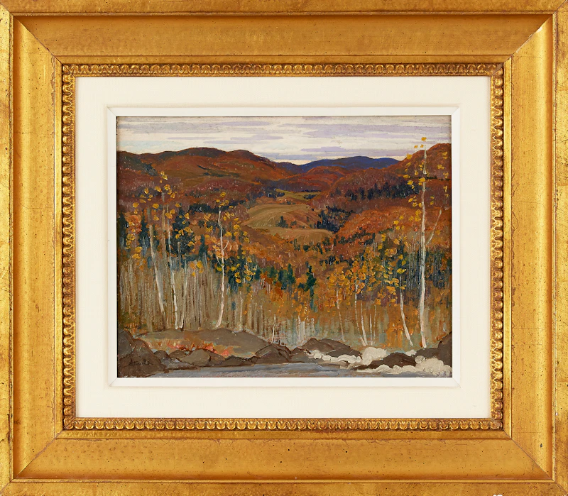 Thomas Harold Beament, Autumn in the Laurentians, oil on board - view 2