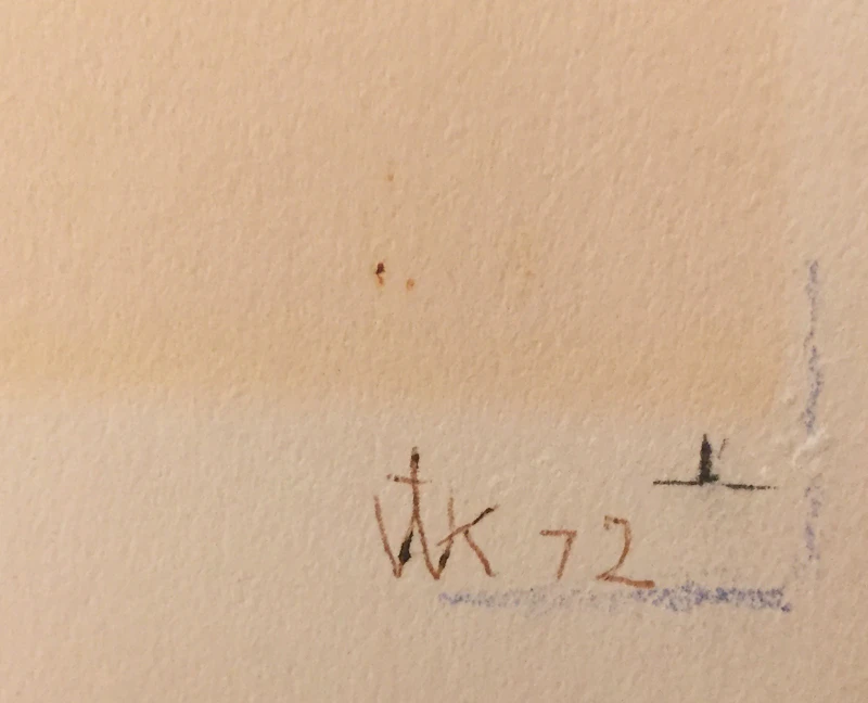 William Kurelek, Abandoned Pioneer Chicken Coop, ink drawing, 1972 - view 4