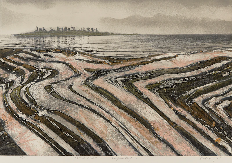 Island Shore #2, Georgian Bay by Edward John Bartram