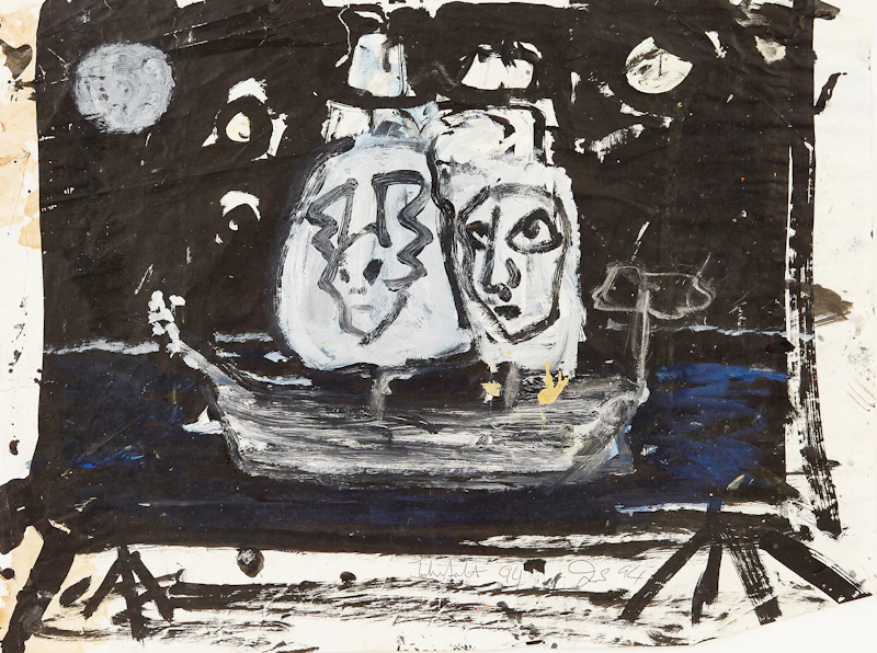 John Scott, Boat with Twin Sails