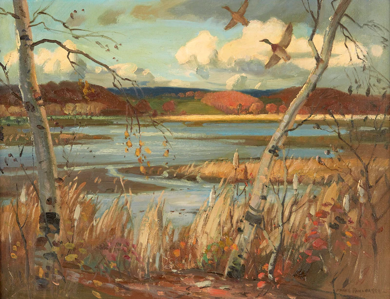Autumn Landscape by Frank Shirley Panabaker