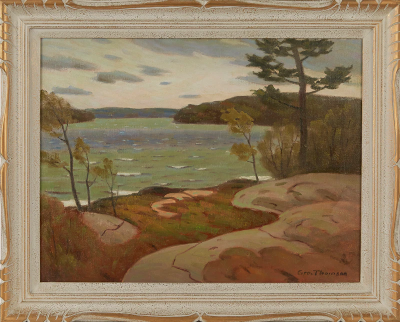 George Thomson, A Spring Breeze, oil on board - view 2