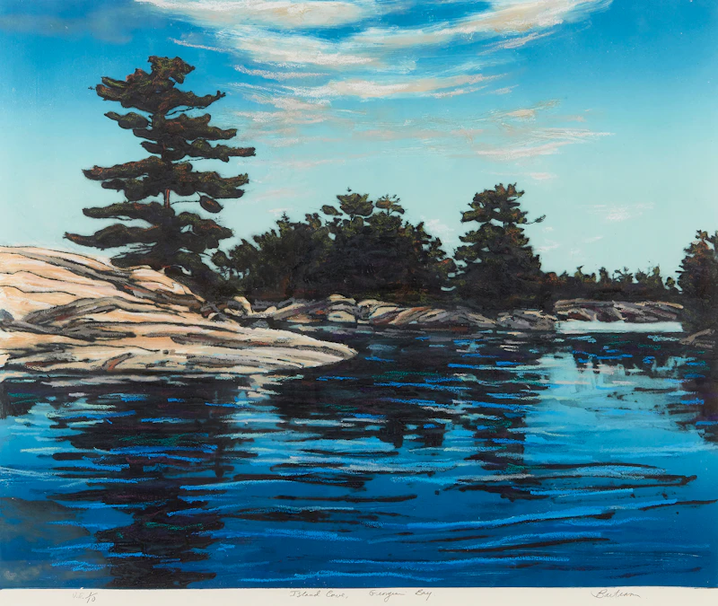 Island Cove, Georgian Bay by Edward John Bartram