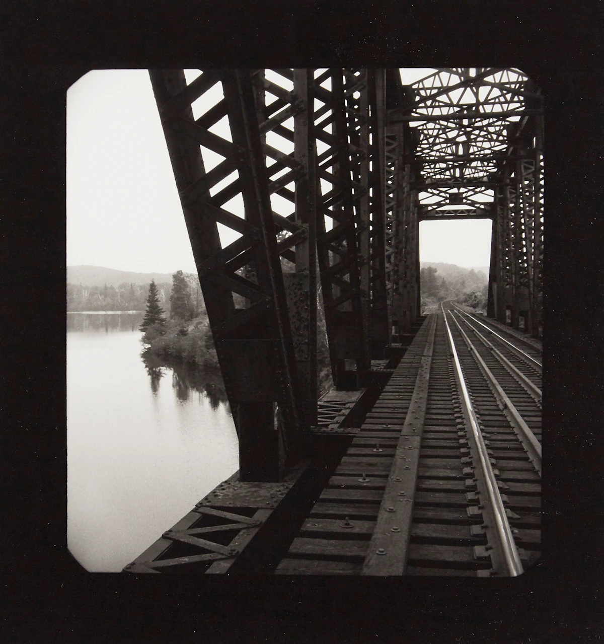 Jane Hinton, Spanish River Single #1, silver print