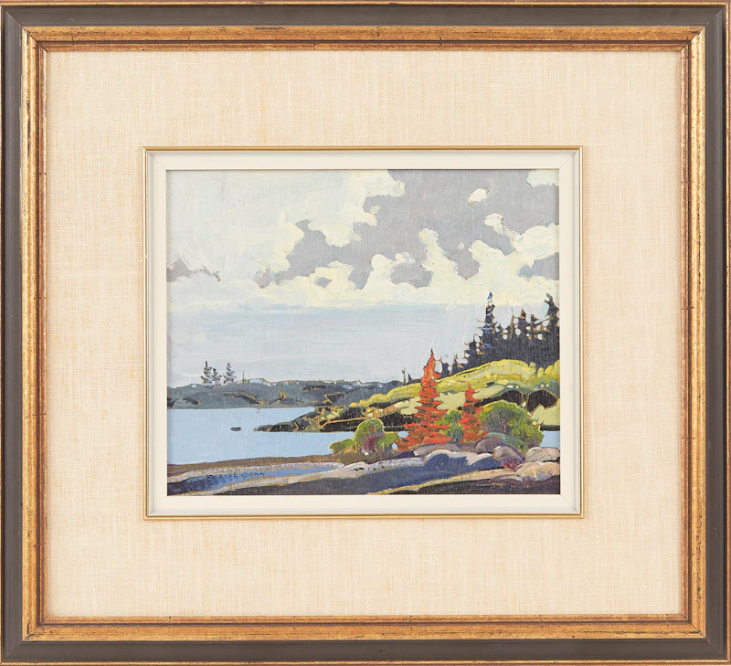 Robert Genn, False Bay Group, oil on board - view 2