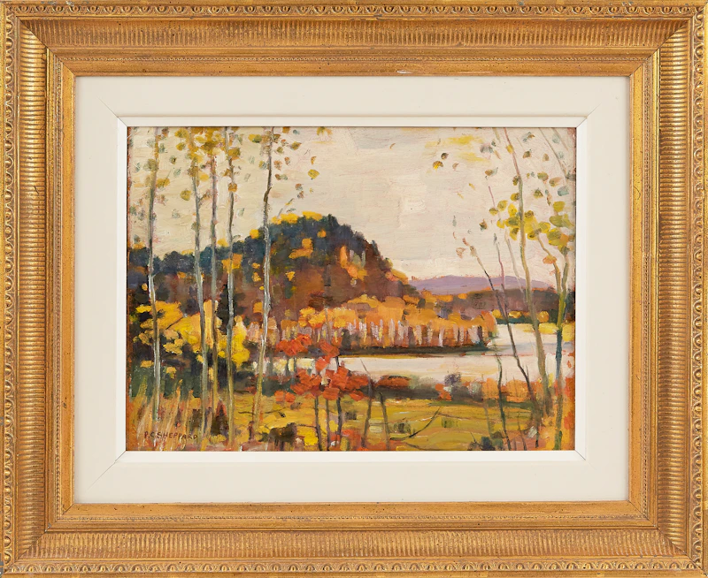 Peter Clapham Sheppard, North of Maynooth, Ontario, oil on board - view 2