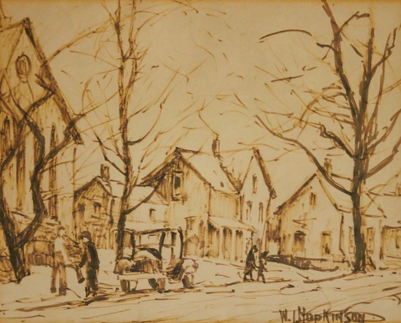 William John Hopkinson, Seven Works of Art, felt marker on paper - view 4