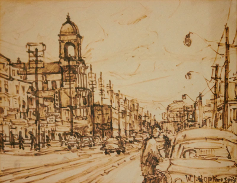 William John Hopkinson, Seven Works of Art, felt marker on paper - view 5
