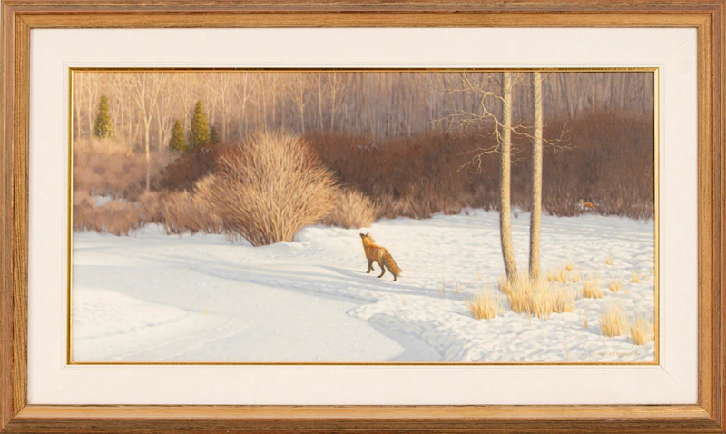 Claudio D’Angelo, Chance Encounter, acrylic on board, 1987 - view 2