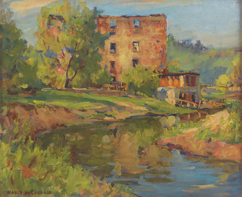 Old Mill, Toronto by Manly Edward MacDonald