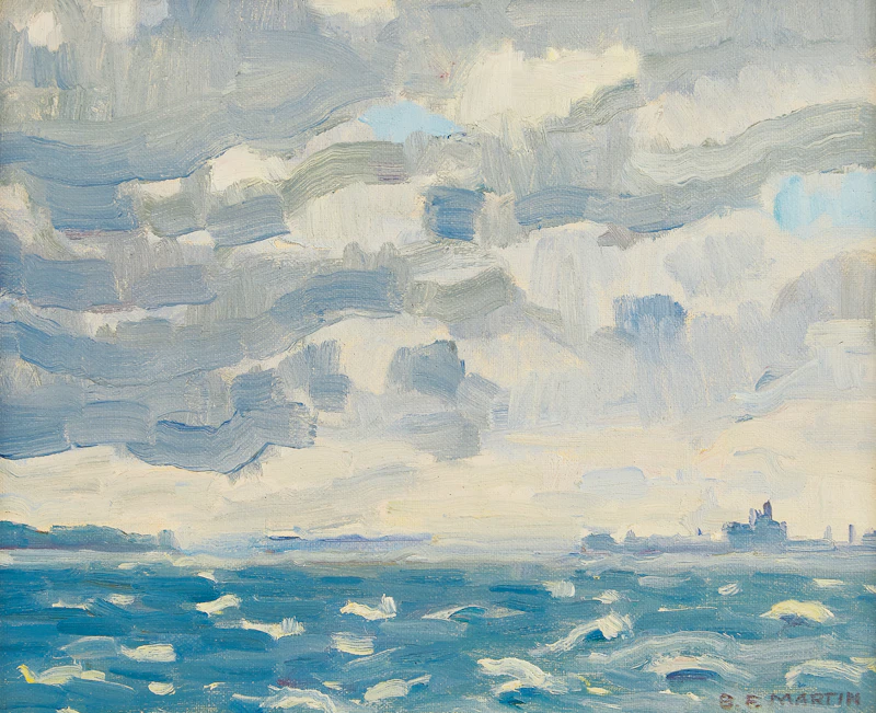 Bernice Fenwick Martin, West Wind Blow on Toronto Bay