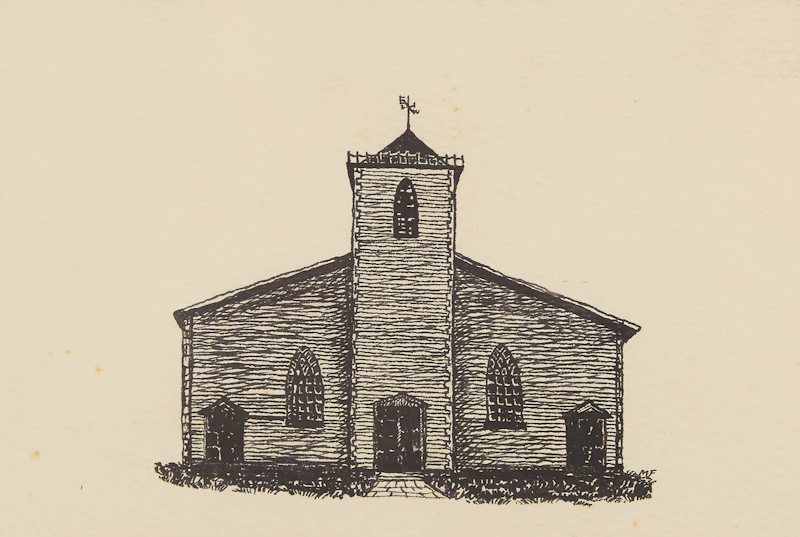 Michael French, Dundas Road; Thornhill, two pen and ink drawings - view 3