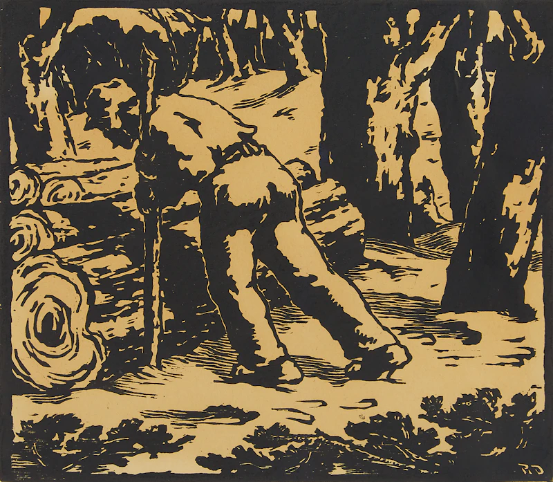 Rodolphe Duguay, Scène de chantier