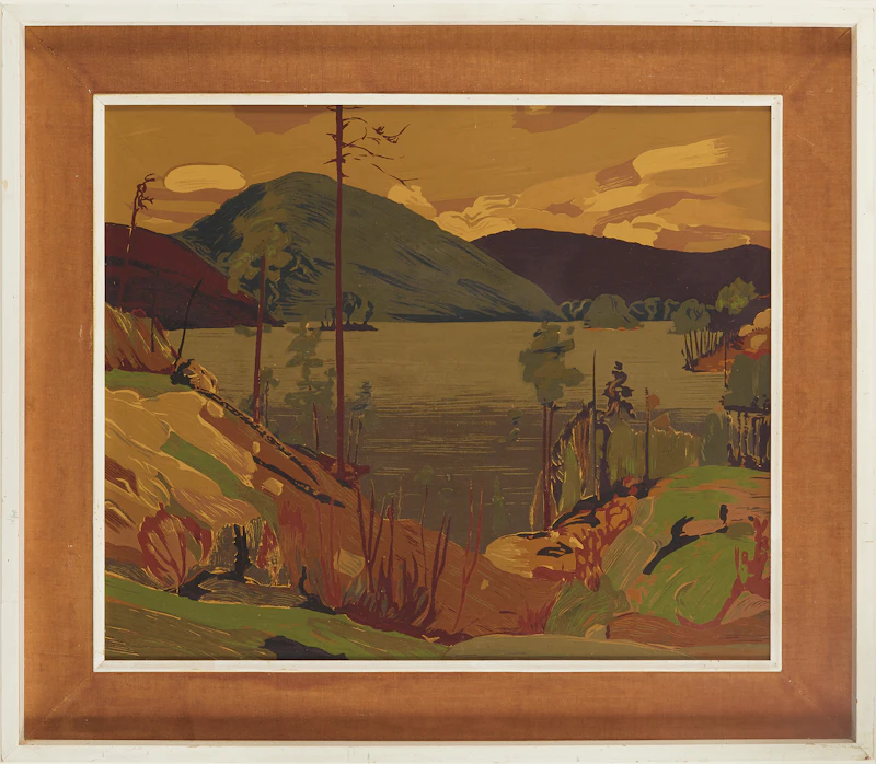 Tom Thomson, Portage Ragged Lake; Aura Lee Lake, two Sampson Matthews silkscreens - view 4