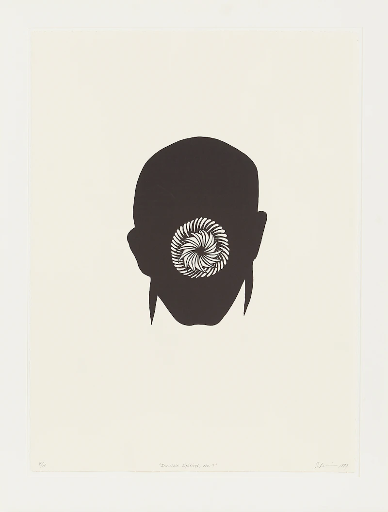 Ed Pien, Invisible Sightings #3, silkscreen, 1997 - view 2