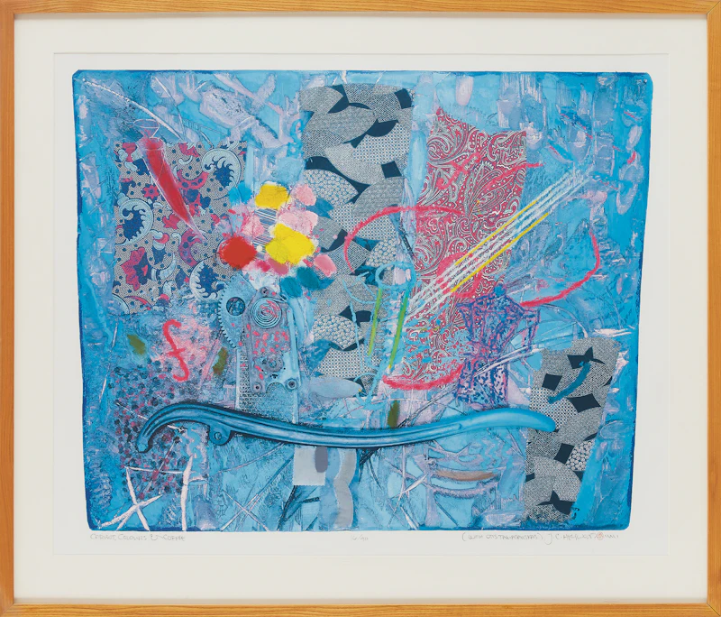 Carl Heywood, Carrot, Colours and Coffee, colour screenprint, 2001 - view 2