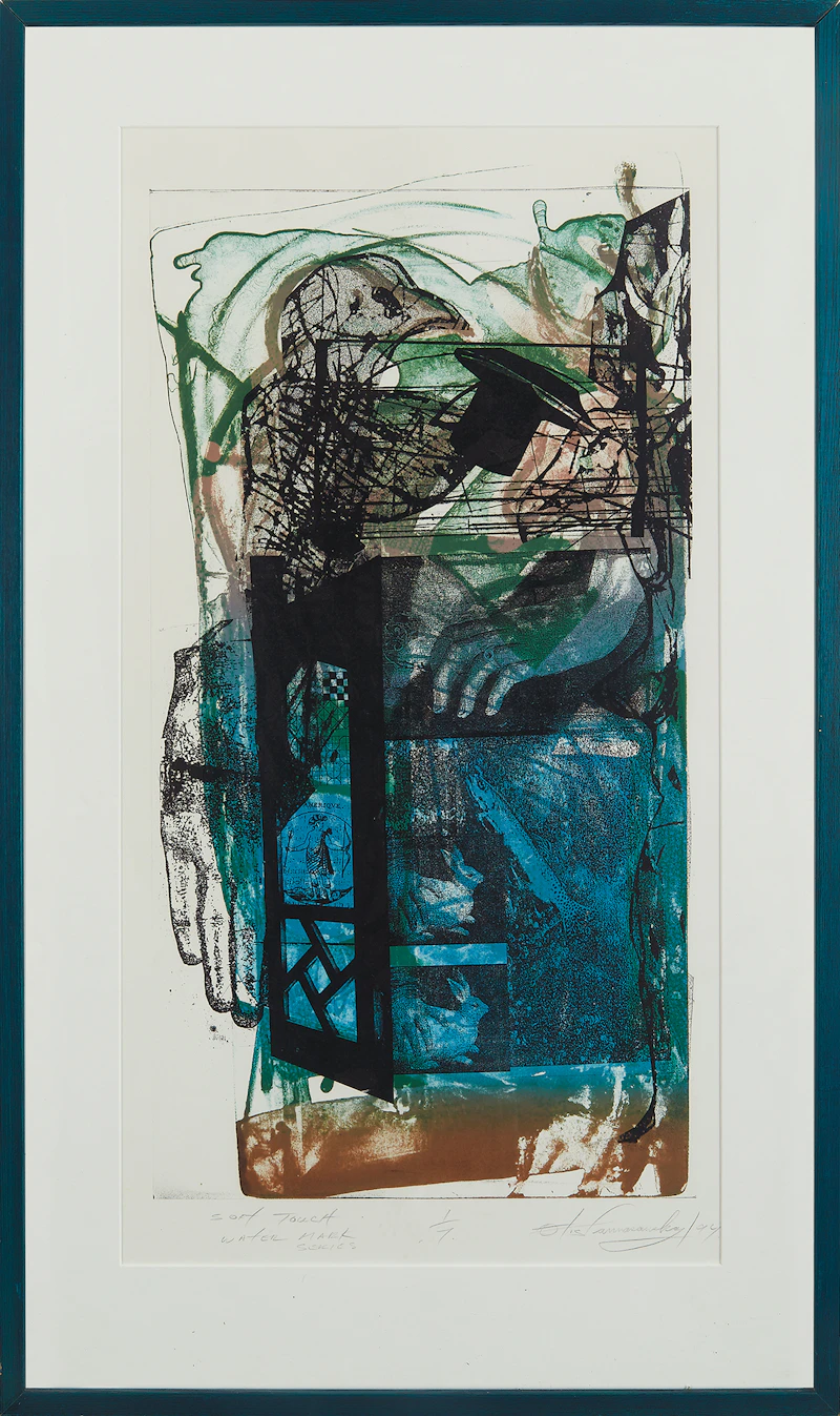 Otis Tamasauskas, Soft Touch, colour lithograph, 1994 - view 2