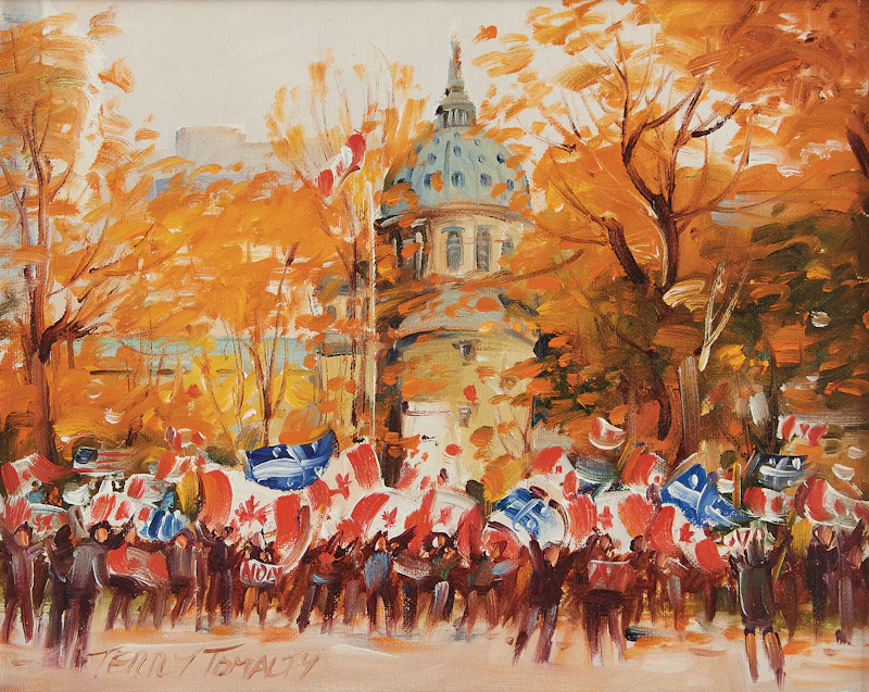 Terry Tomalty, The Rally