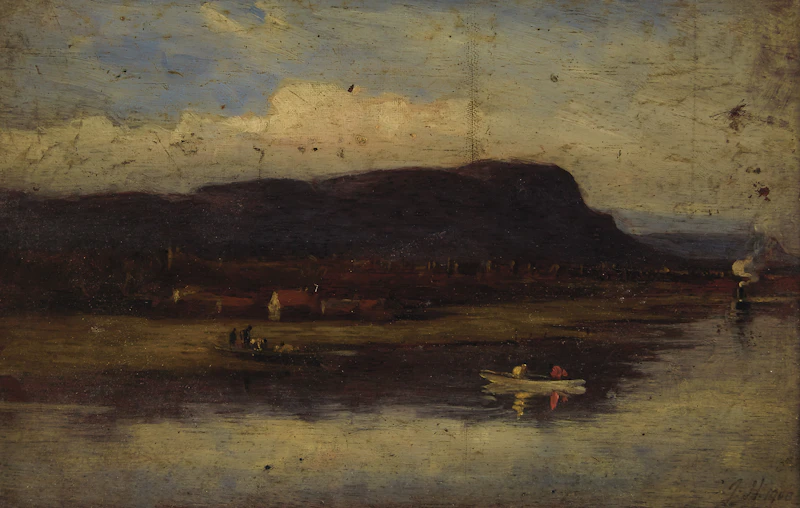Canadian School, River Landscape