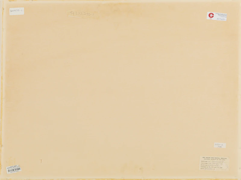 William Perehudoff, La Plonge #4, gouache - view 2