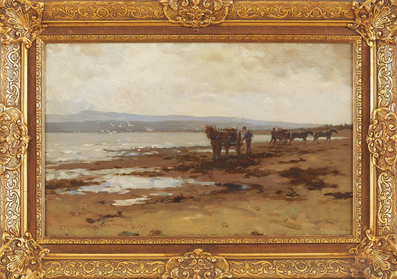 Farquhar McGillivray Strachan Knowles, Preparing for a Trip, oil on canvas, 1895 - view 2