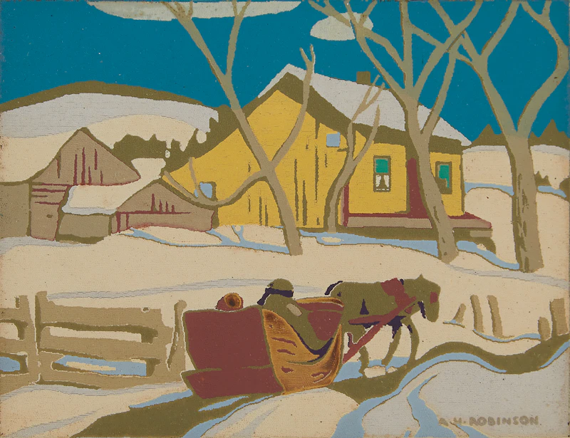 Home from Town by Albert Henry Robinson