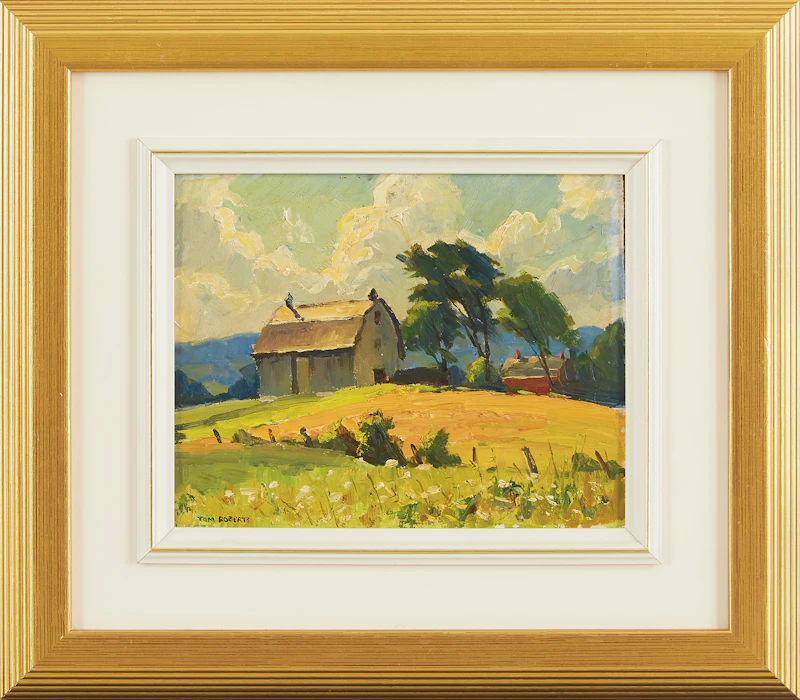 Thomas Keith Roberts, Midsummer, oil on board - view 2