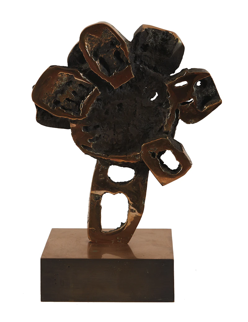 Roy Leadbeater, Untitled (Galaxy), bronze sculpture - view 3