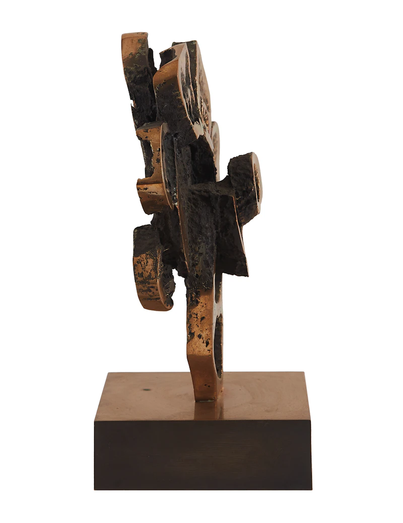 Roy Leadbeater, Untitled (Galaxy), bronze sculpture - view 4