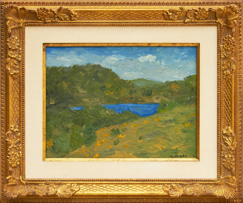 William Goodridge Roberts, Georgian Bay, oil on board - view 2