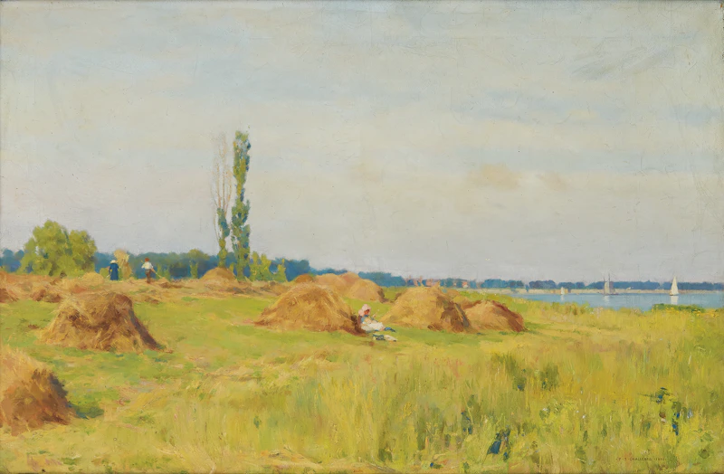 A Rest From Work by Frederick Sproston Challener