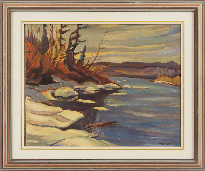 Ralph Wallace Burton, Landscape, oil on board - view 2