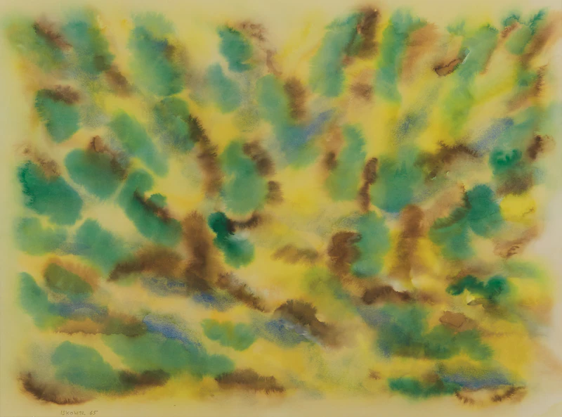 Gershon Iskowitz, Abstract 