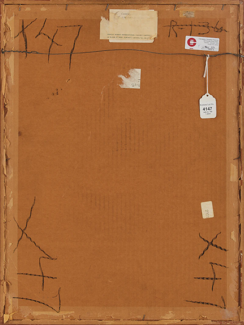 William Ronald, Untitled Abstract, watercolour, 1960 - view 3