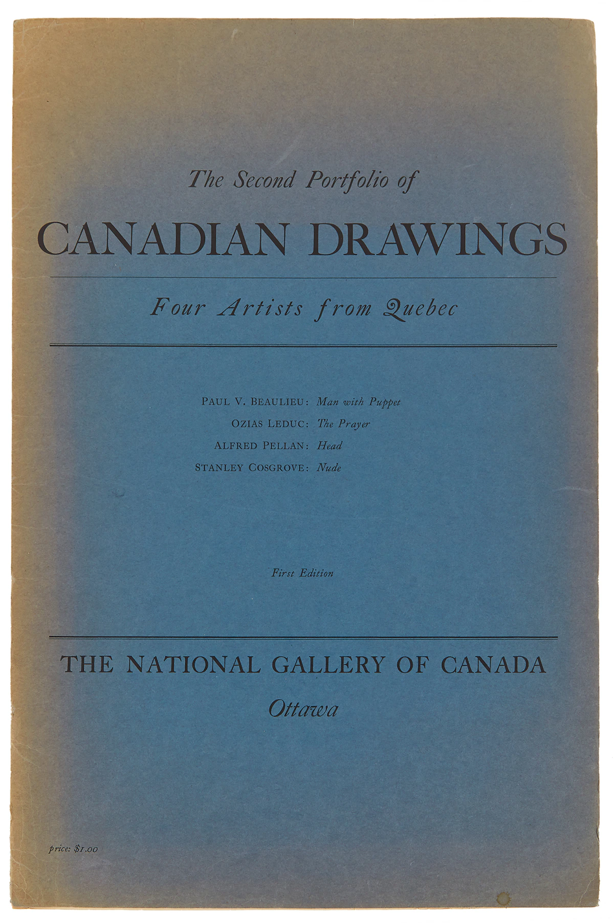 Books and Reference, The Second Portfolio of Canadian Drawings (5 lithographs), one volume