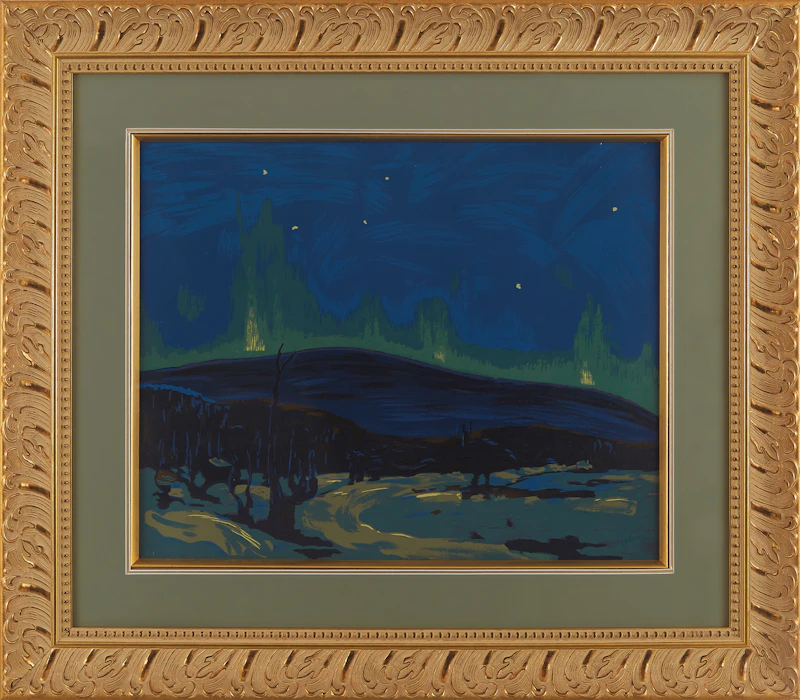 Tom Thomson, Northern Lights, Sampson Matthews silkscreen - view 2
