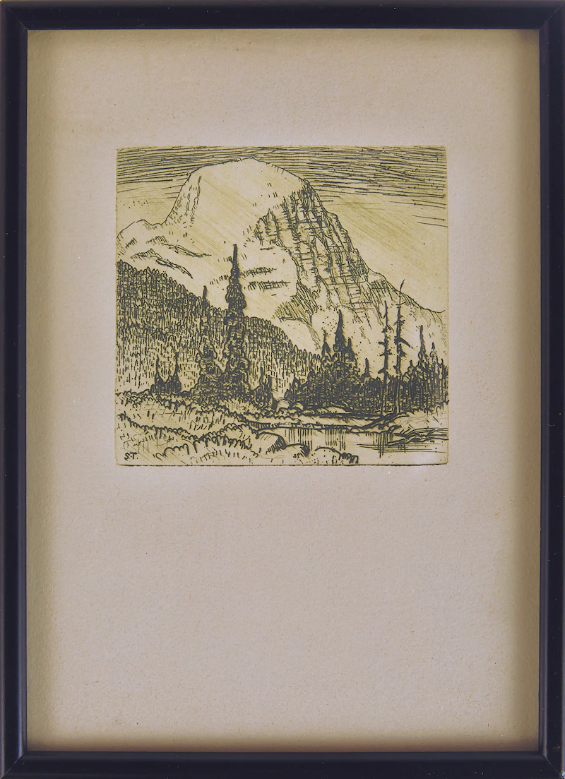 A Selection of Etchings, Christmas Cards and Reproductions by Books and Reference
