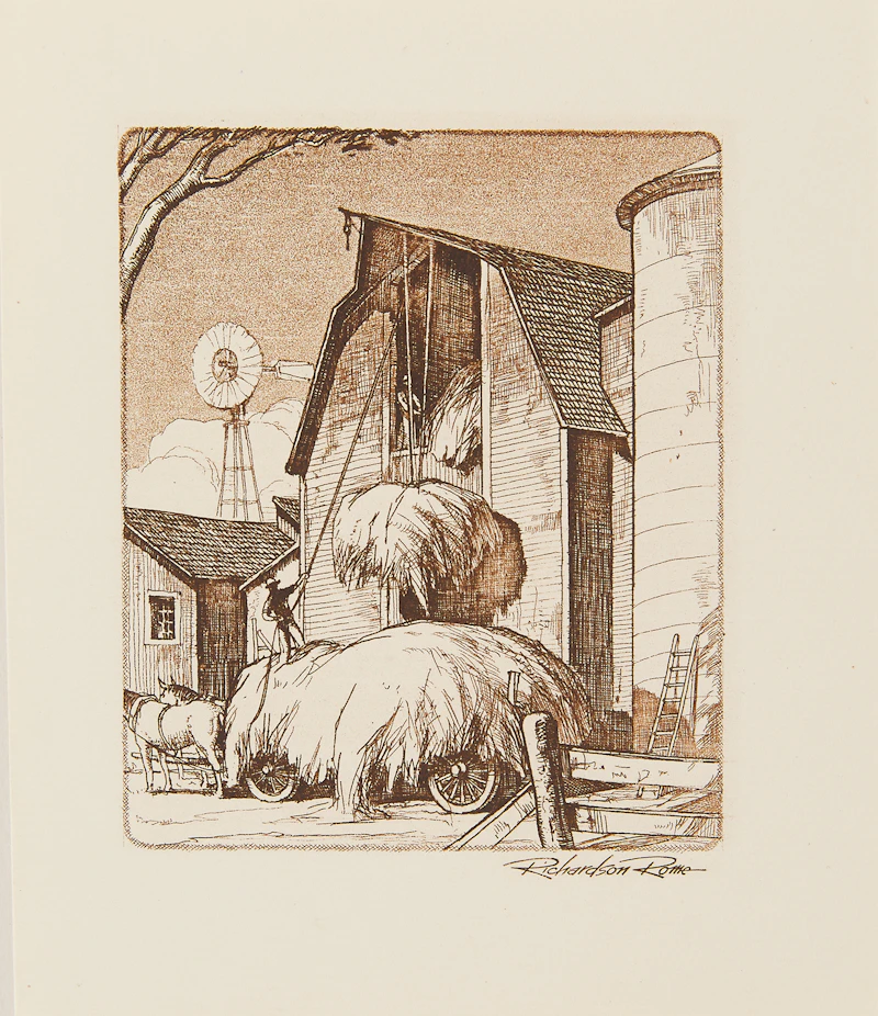 Books and Reference, A Selection of Etchings, Christmas Cards and Reproductions, selection of thirteen items - view 2