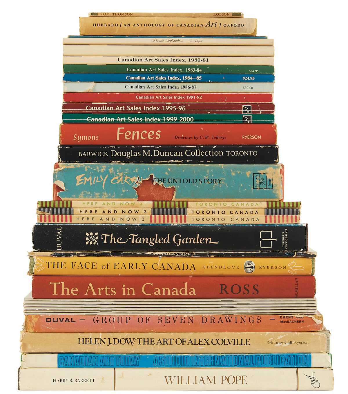Books and Reference, Books, selection of thirty-three Canadian art books