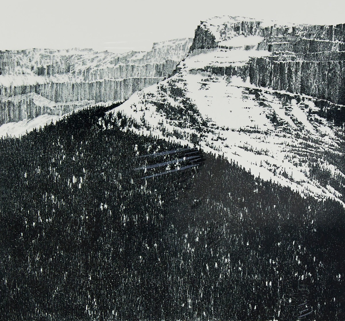 Ronald William Bolt, Rocky Mountain Suite #2, lithograph