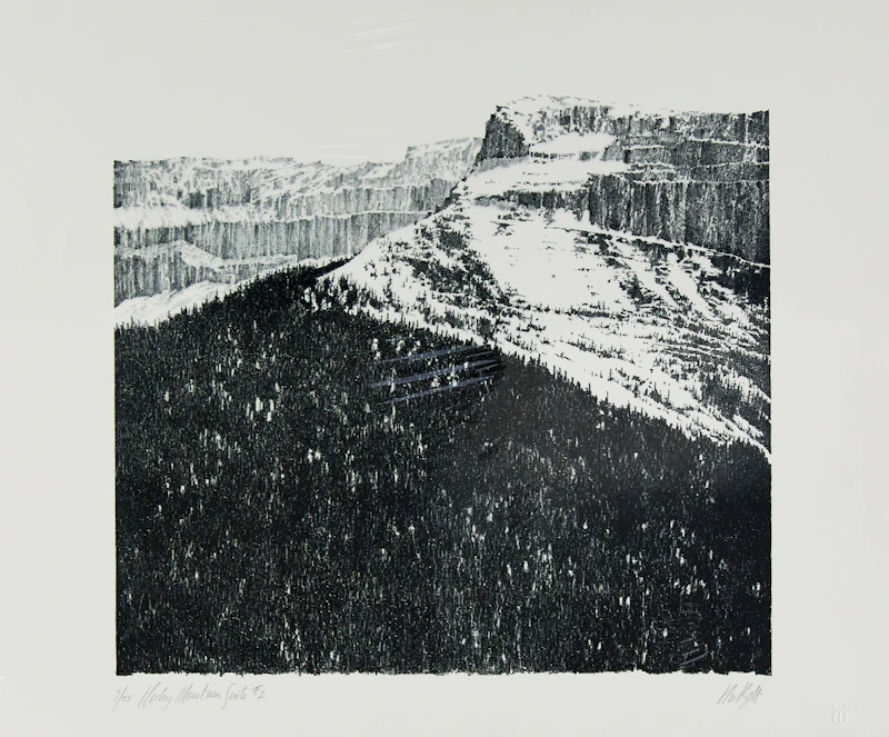 Ronald William Bolt, Rocky Mountain Suite #2, lithograph - view 2
