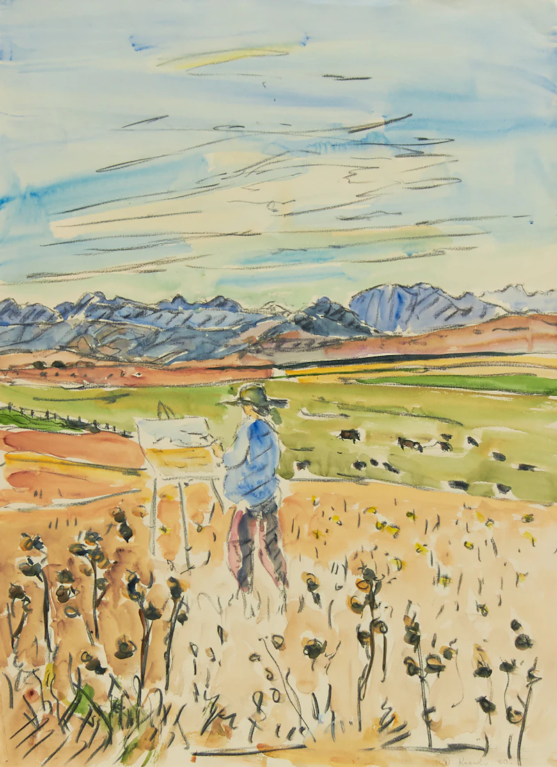 Becky Painting by Dorothy Elsie Knowles