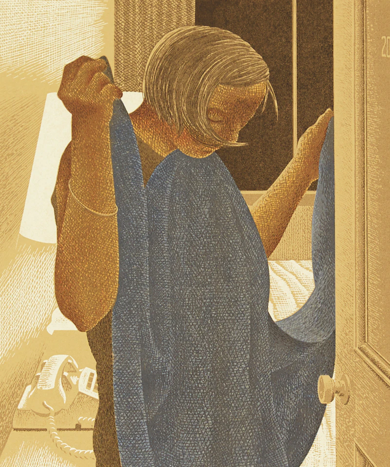 David Alexander Colville, A Book of Hours, Labours of the Months, portfolio of one colour serigraph and twelve colour photolithographs, 1979 - view 3