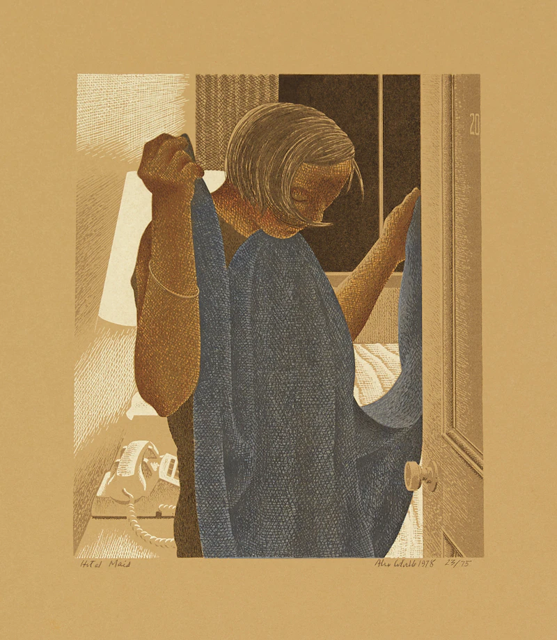 David Alexander Colville, A Book of Hours, Labours of the Months, portfolio of one colour serigraph and twelve colour photolithographs, 1979 - view 4